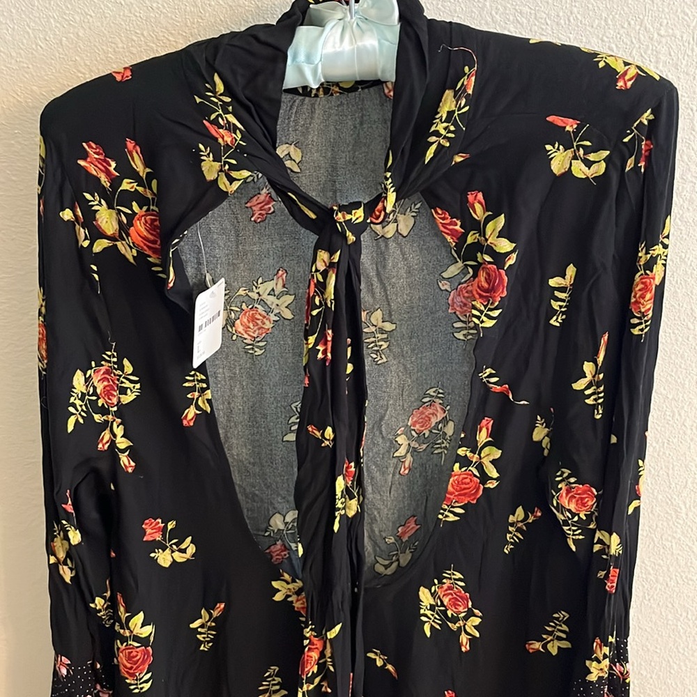 Free People Women’s Tate Tunic Mini Dress NWT Size Large - Picture 8 of 10